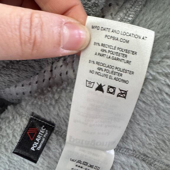 Patagonia Sweater Womens Medium Grey Re Tool Snap T Pullover Fleece - Picture 6 of 10